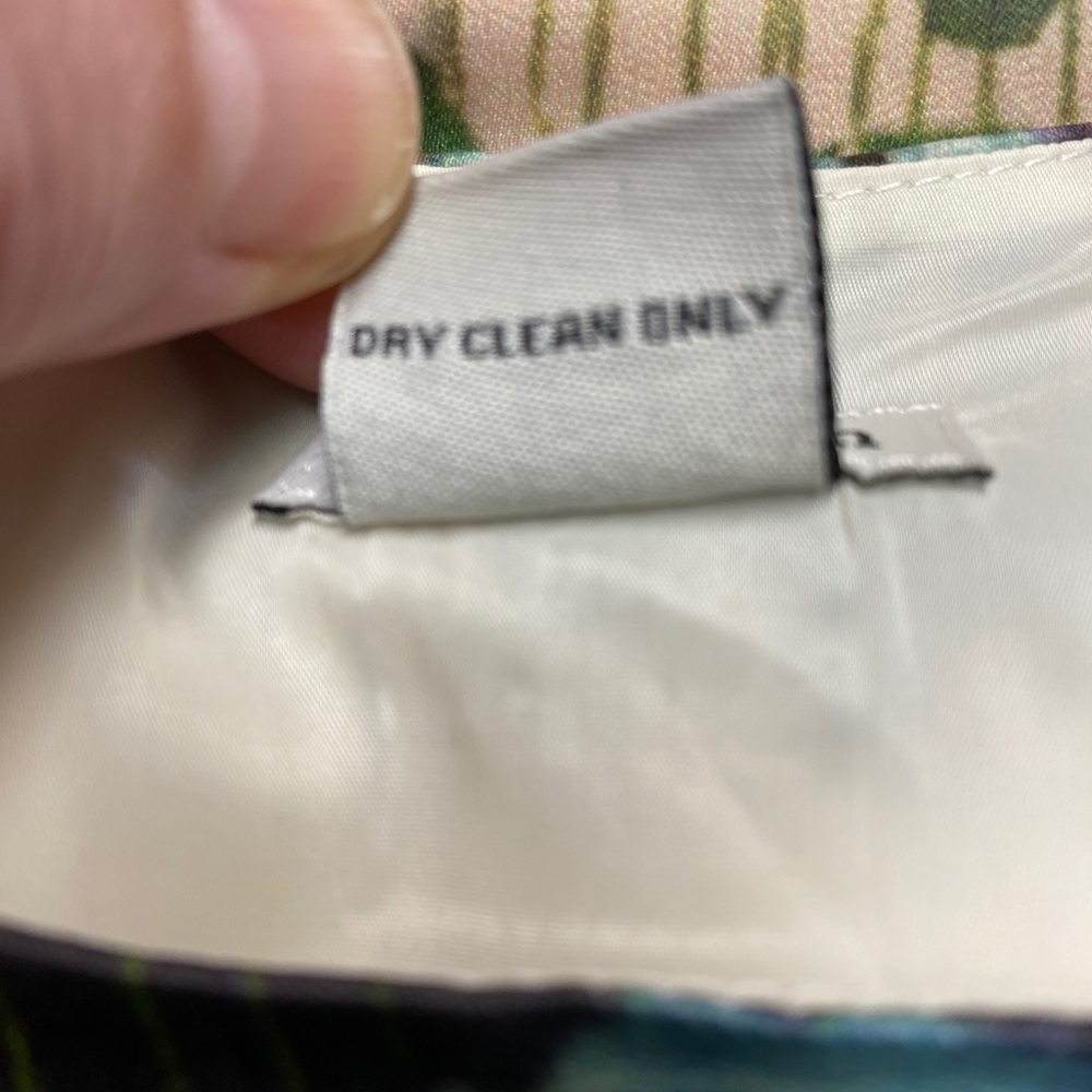 J.Peterman Multicolored Half Sleeve Scoop Neck Midi Dress size 20 - Picture 6 of 9